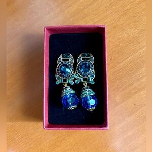Brand new clip earrings in gift box